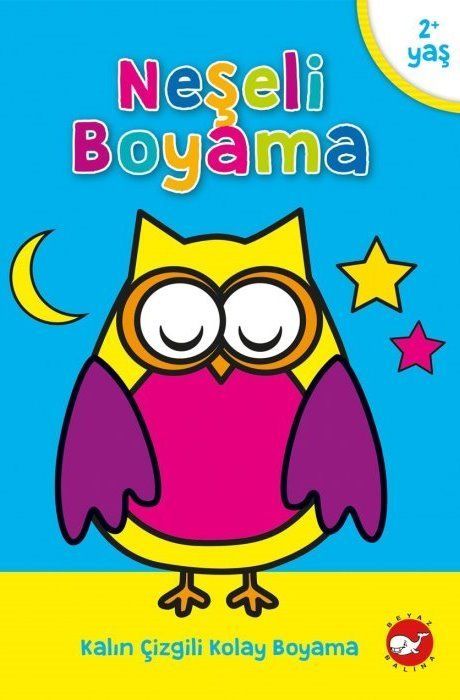 Kalın Çizgili Neşeli Boyama