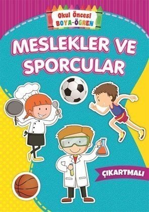 Meslekler ve Sporcular - Çıkartmalı