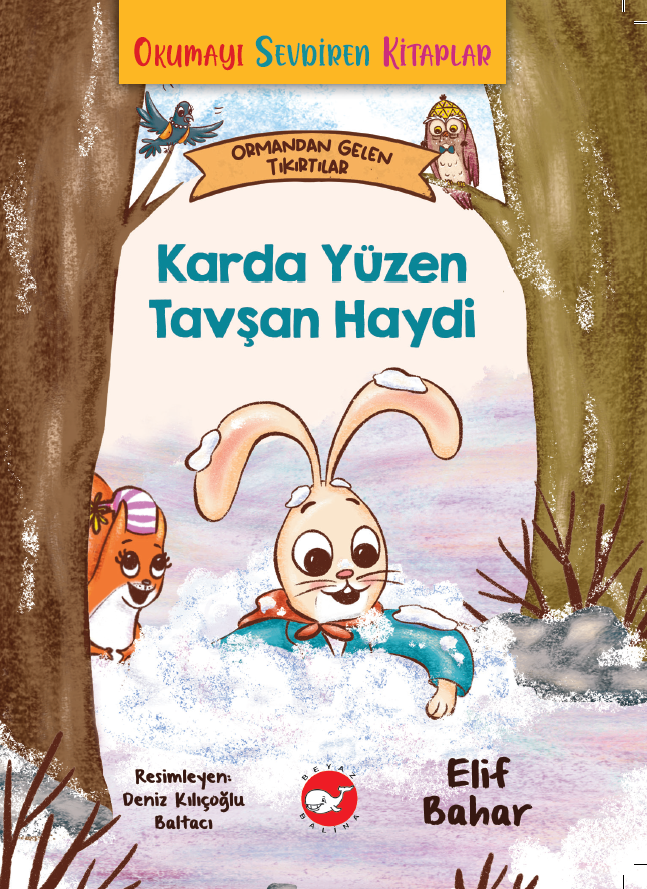 Karda Yüzen Tavşan Haydi